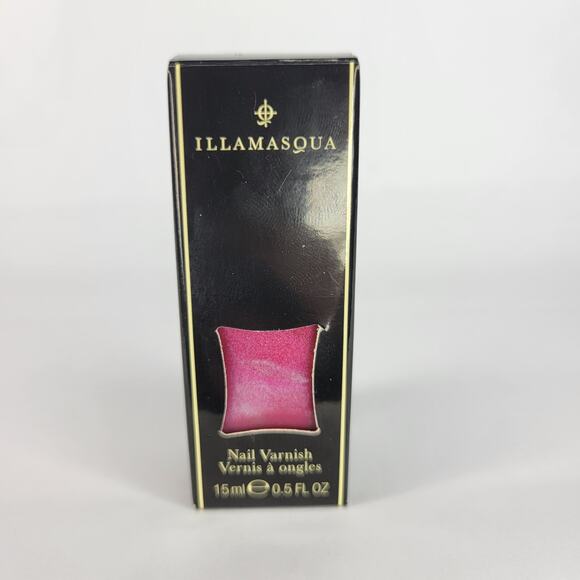 Illamasqua "Ouija" Paranormal Collection NEW Pink Shimmer Glitter Lacquer - Picture 2 of 8